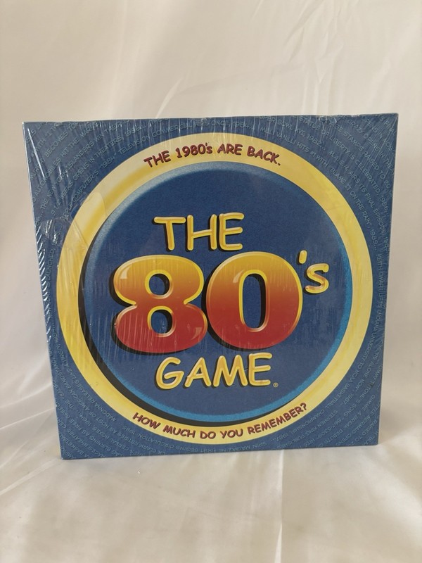 The 80's Game" trivia board game by Start Space, originally released in 2001