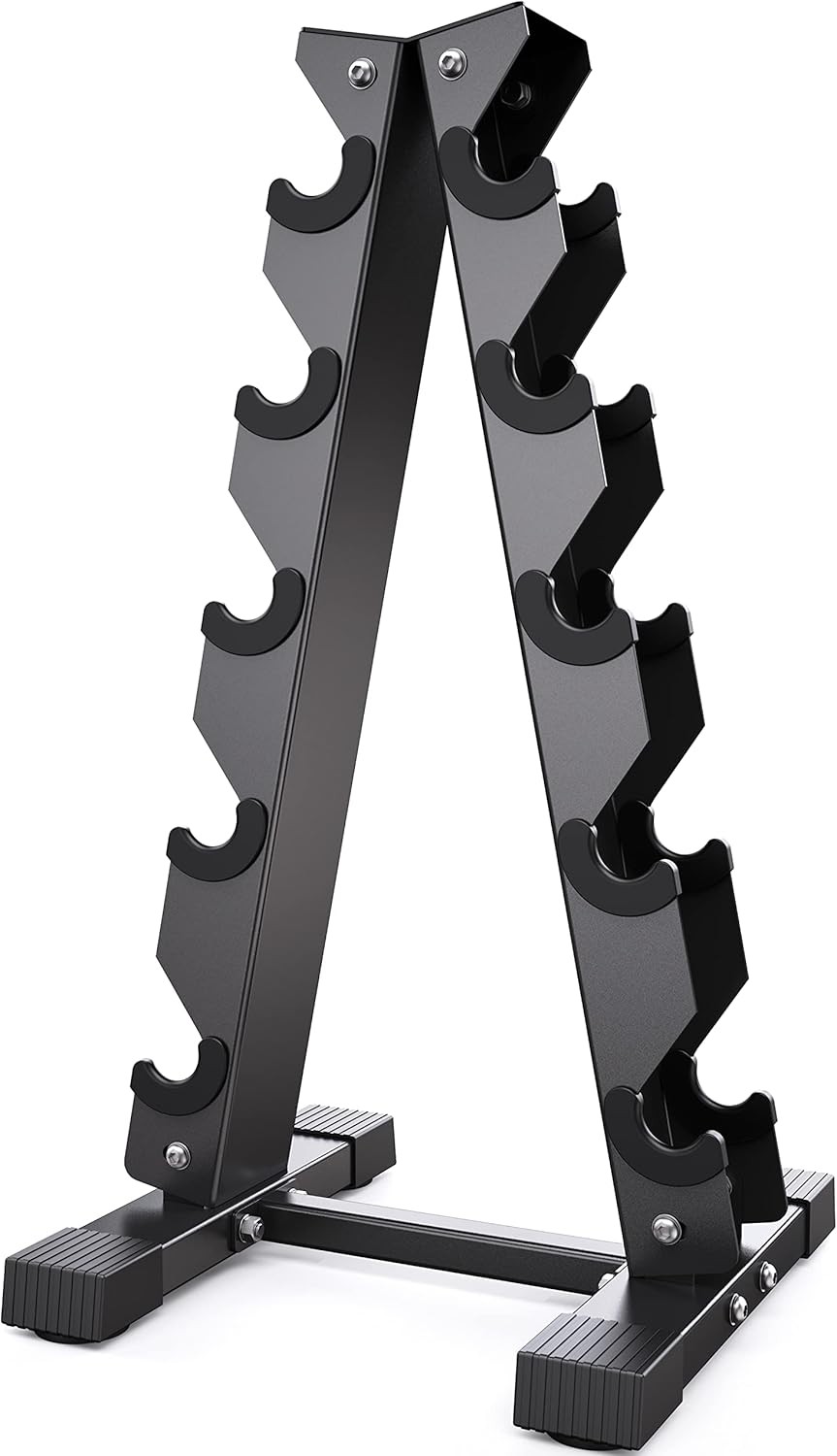 Dumbbell Rack Stand A-Frame Weight Rack Home Gym Space Saver 480/800 LBS