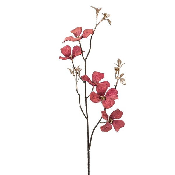 Kunstpflanze Coruszweig, 3Er Set, Farbe Bordeaux, HöHe Ca. 71 Cm-image