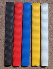 10x TRACTION Cricket Bat Grips - WHITE, BLUE, RED, YELLOW, BLACK - Oz Stock