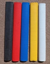 10x TRACTION Cricket Bat Grips - WHITE, BLUE, RED, YELLOW, BLACK - Oz Stock
