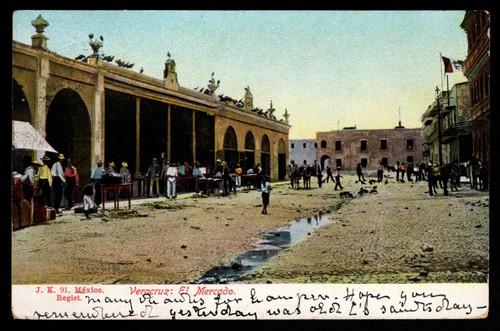 MEXIKO - VERA CRUZ, BEL MERCADO VON J. KAISER NR. 91