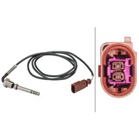 Sensor Abgastemp. 2-Polig 1.180 Mm Kabel Hella FüR U.A. Porsche Cayenne
