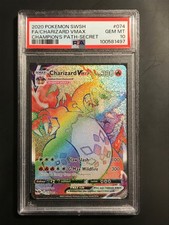 PSA 10 Charizard VMAX 074/073 - Pokemon TCG Champion's Path Secret - GEM MINT