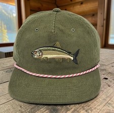 George Mens Fishy Fellow Olive Green Corduroy...