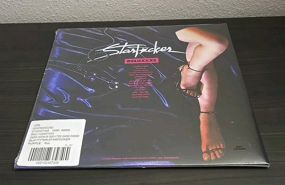 SLAYYYTER STARF*CKER Deluxe UO Exclusive Purple Smoke Vinyl LP /2000 IN-HAND 🆕✅ - Image 2 of 2