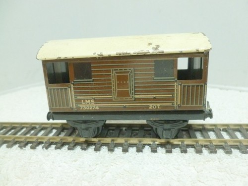 Trix TTR OO Gauge Tinplate LMS 20T Brake Van #730274 | Condition: Used