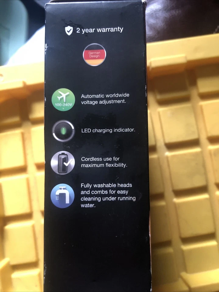 Braun MGK3020-in-1 Trimming Kit Black/Blue Face & Head Trimmer - Image 4 of 4