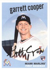 2018 Topps Archives #91 Garrett Cooper RC - Rookie Card Marlins NM-MT I ID:38596