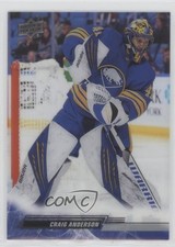 2022-23 Upper Deck Series 2 Clear Cut Craig Anderson #277 2vh