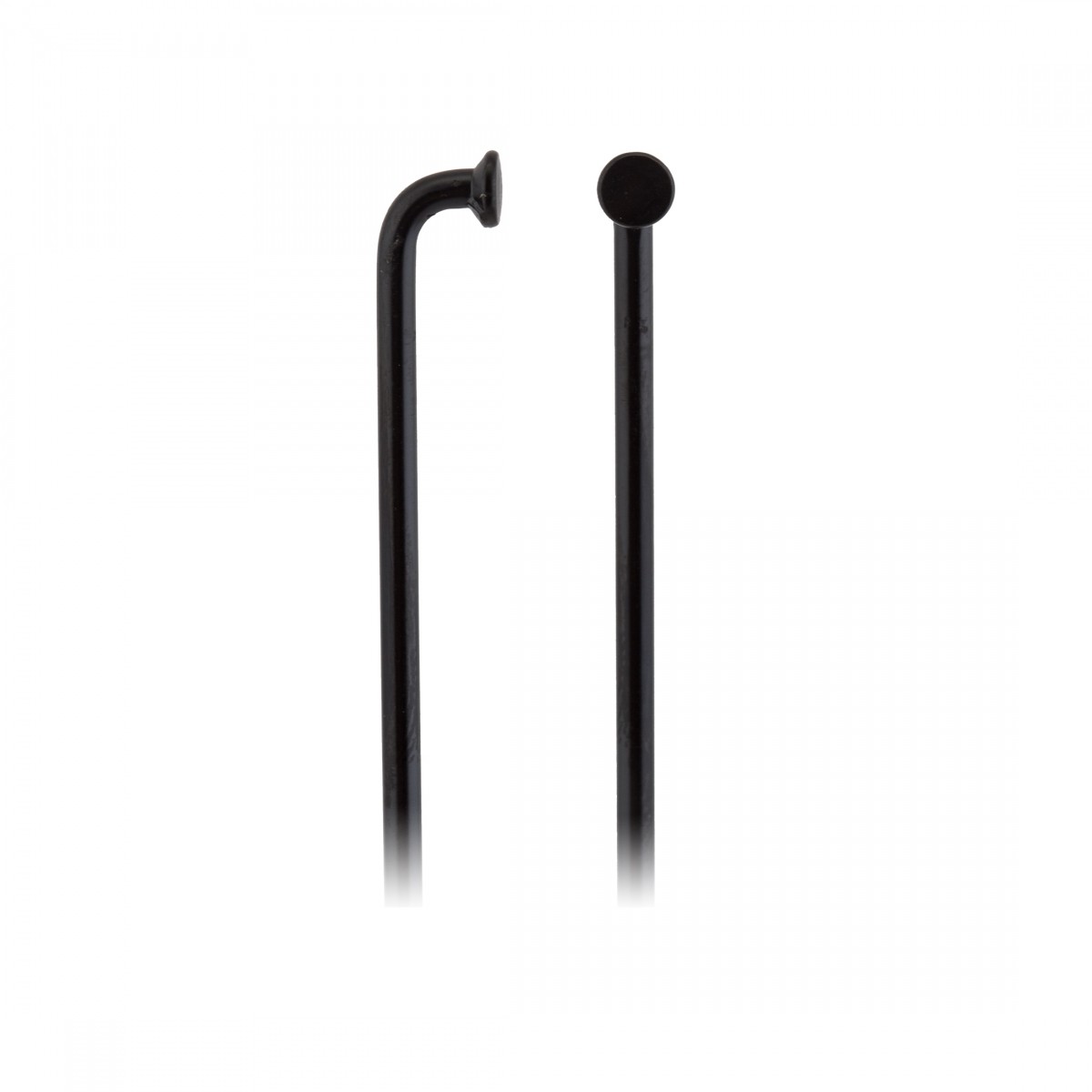 12G Black Stainless Steel J-Bend Bicycle Spokes 168mm Bulk Pack for Wheel 2990₽