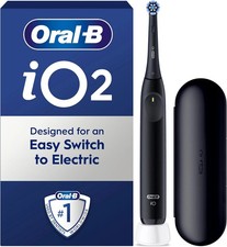 Oral-B iO2 Electric Toothbrush with Travel Case - Night Black