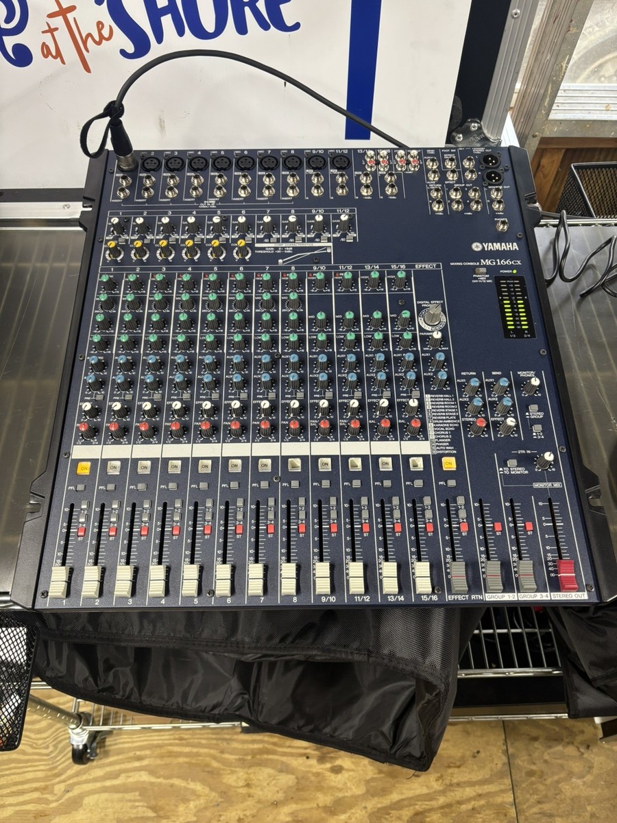 Yamaha MG166CX 16-Channel Stereo Professional Mixer *Parts Only