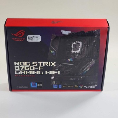 Asus ROG STRIX B760-F Gaming WIFI LGA 1700 ATX Intel DDR5 Motherboard