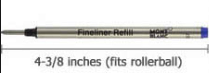 Montblanc Fineliner Mystery Black Broad Pt New In Box 128247 2