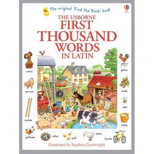 First Thousand Words in Latin by Heather Amery, Stephen Cartw... - - Image 4