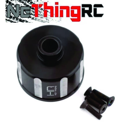GPM Racing Alu Differentialabdeckung Hinten Schwarz Für Arrma