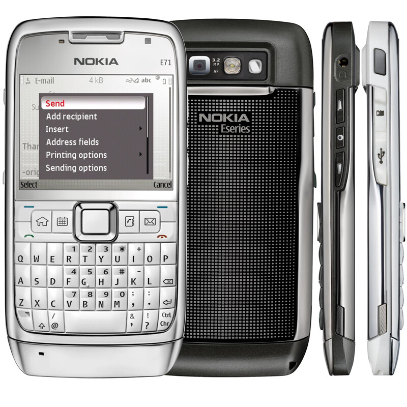 Original Nokia E71 QWERTY Keyboard 3G WIFI GPS 3.15MP MP3