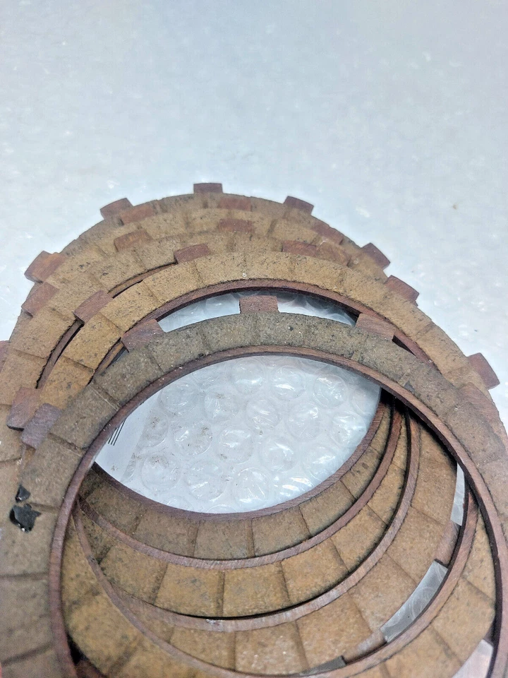 Juego de placa de fricción embrague genuino Kawasaki KZ400 S1 S3 KDX200 NUEVO DE STOCK Foto 3 de 3