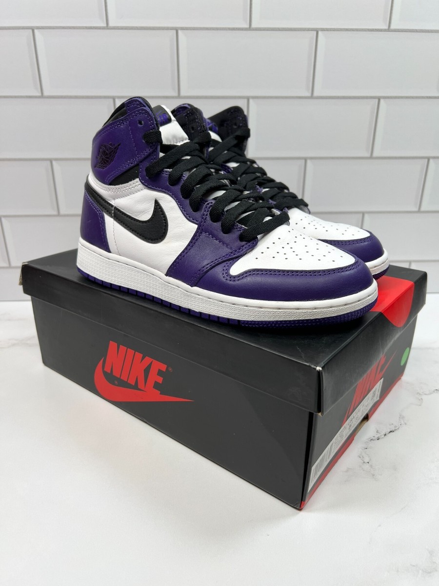 Nike Retro Air Jordan Court Purple 1s