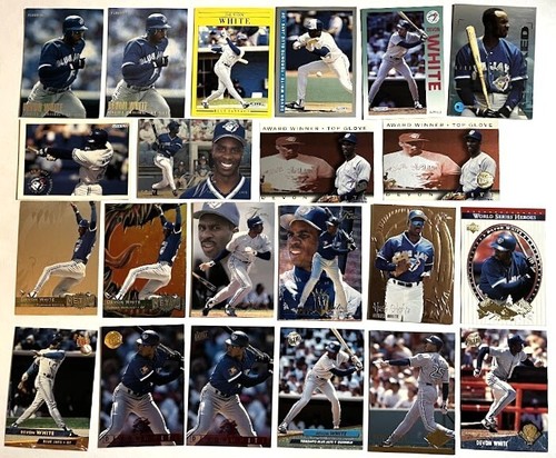 DEVON WHITE Jays, Angels, Dodgers + ~ Lote de 210 Tarjetas y Más - Imagen 3 de 13