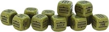 Bolt Action: Orders Dice Packs - Green