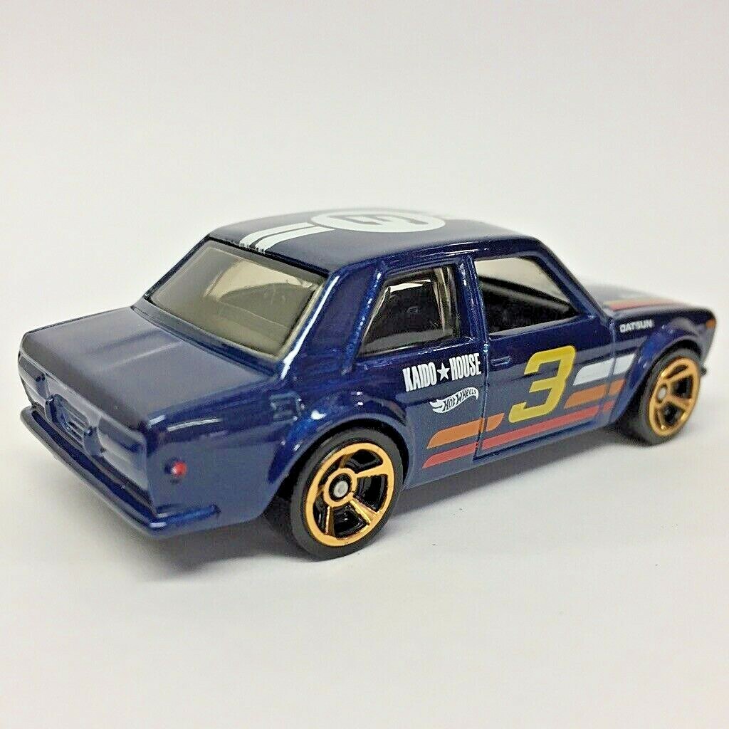 NEW Hot Wheels 71 Datsun Bluebird 510 Blue JDM 2022 No 3 Mystery