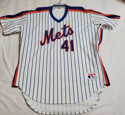 NEW Authentic RAWLINGS 48 XL, TOM SEAVER NEW YORK METS VINTAGE 1983 Jersey 