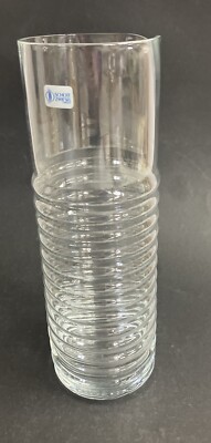 SCHOTTZWIESEL RIBBED CLEAR GLASS MARTINI PITCHER schott wiesel 10''