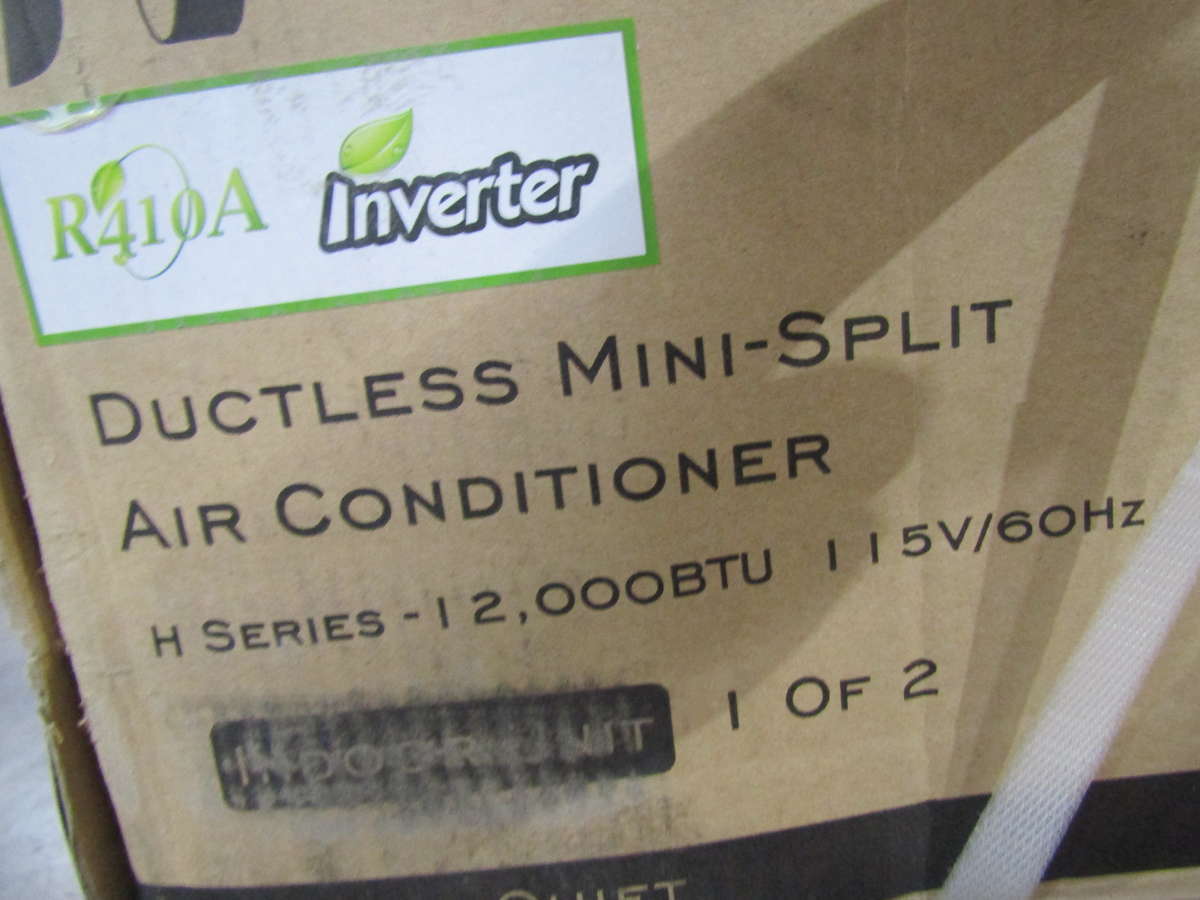 Hessaire 12,000 BTU Ductless Mini Split Air Conditioner and Heat