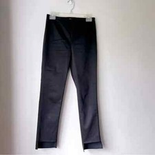Frame Black Noir High Pencil Cropped Step Hem Pants 2
