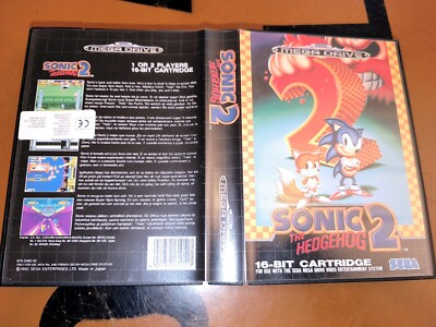## Sonic The Hedgehog 2 - SEGA Mega Drive Spiel - TOP / komplett ##