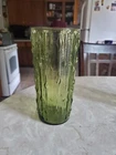 Vintage 20 oz Anchor Hocking Tahiti Bamboo Glass Tumbler