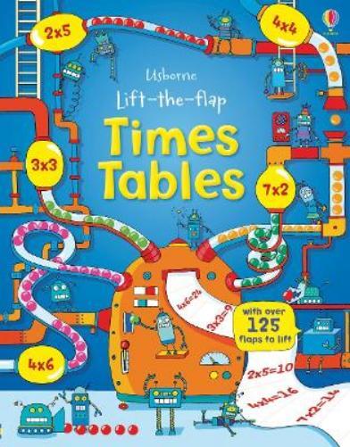 Rosie Dickins Lift-the-Flap Times Tables (Libro di cartone) Lift-the-flap Maths