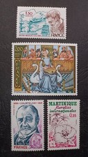 1979 Timbre France Neuf  N 2032 , 2033 , 2034 , 2035 ,Très bon état.