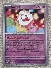 Pokemon TCG Twilight Masquerade SWIRLIX 89/167 Reverse Holo