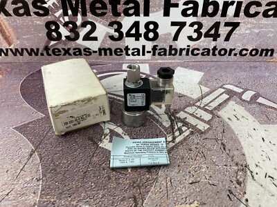 Versa ESM-44-H-HCL-A120 Three Way Valve 110/120V 45 VDC 12Watts