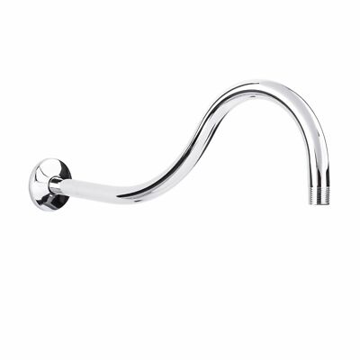JS Shower Head Extension Arm,  High-Arc Style, 16 in. Assembled Length, Chrome F