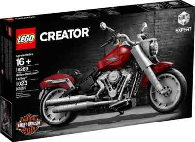 LEGO Creator Expert 10269 Harley-Davidson Fat Boy Retired Set New In Sealed Box