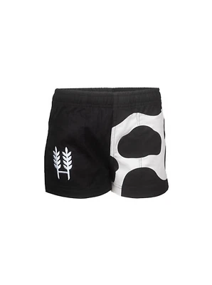 Hexby Holstein Harlekin Shorts Kinder - schwarz | Gummibund, Baumwolle, Taschen