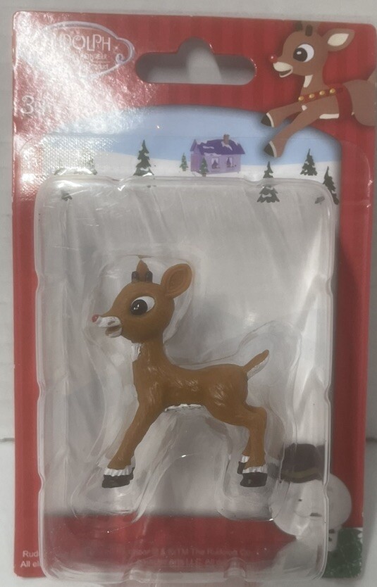 Christmas!! Rudolph PVC Figure Beverly Hills Teddy/New