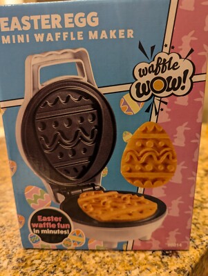 EASTER EGG MINI WAFFLE MAKER