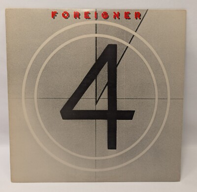 Foreigner - 4 (Foreigner 4) Vinyl LP (Atlantic Records, 1981)