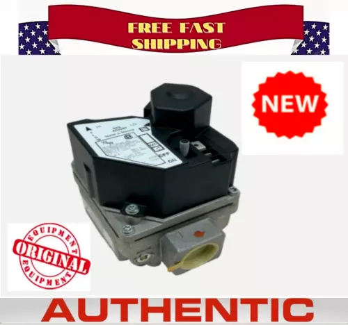 WHITE RODGERS 3/4" 2 STAGE GAS VALVE WITH REGULATOR 36H54-404 24V 50/60HZ 540Amp