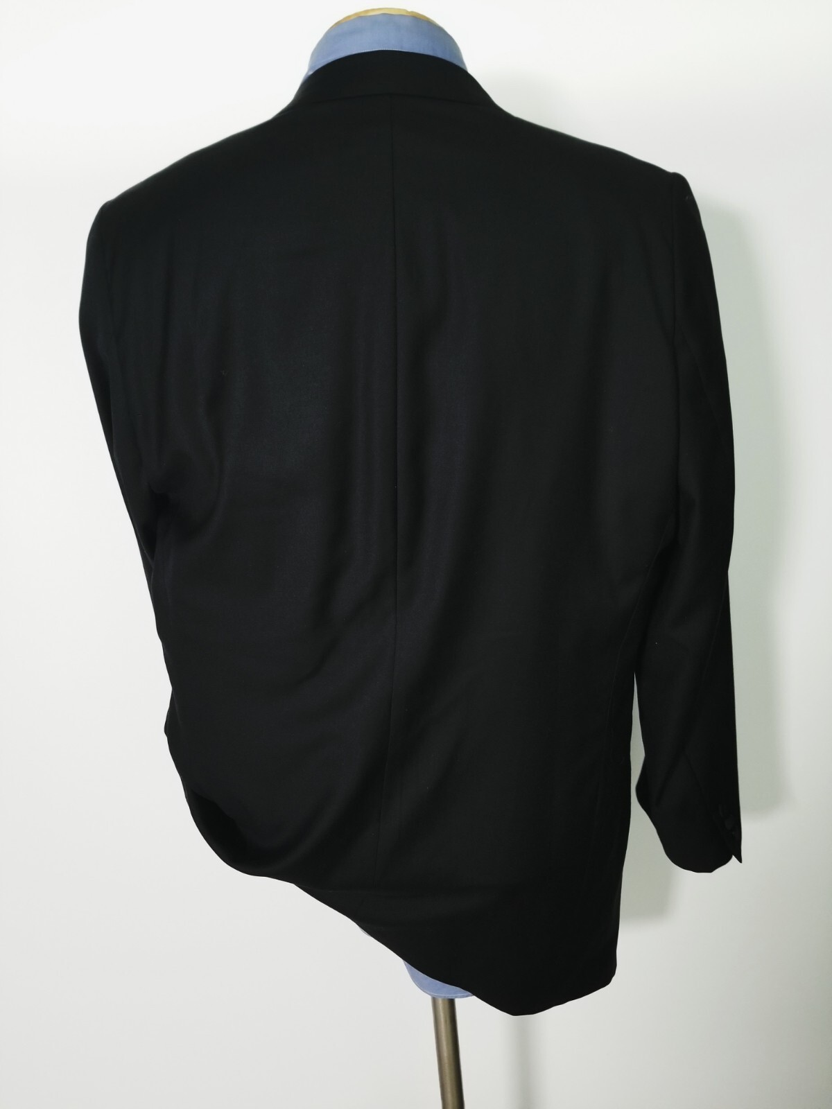 Vintage E. Zegna Double Breasted Peak Lapel 46R C… - image 4