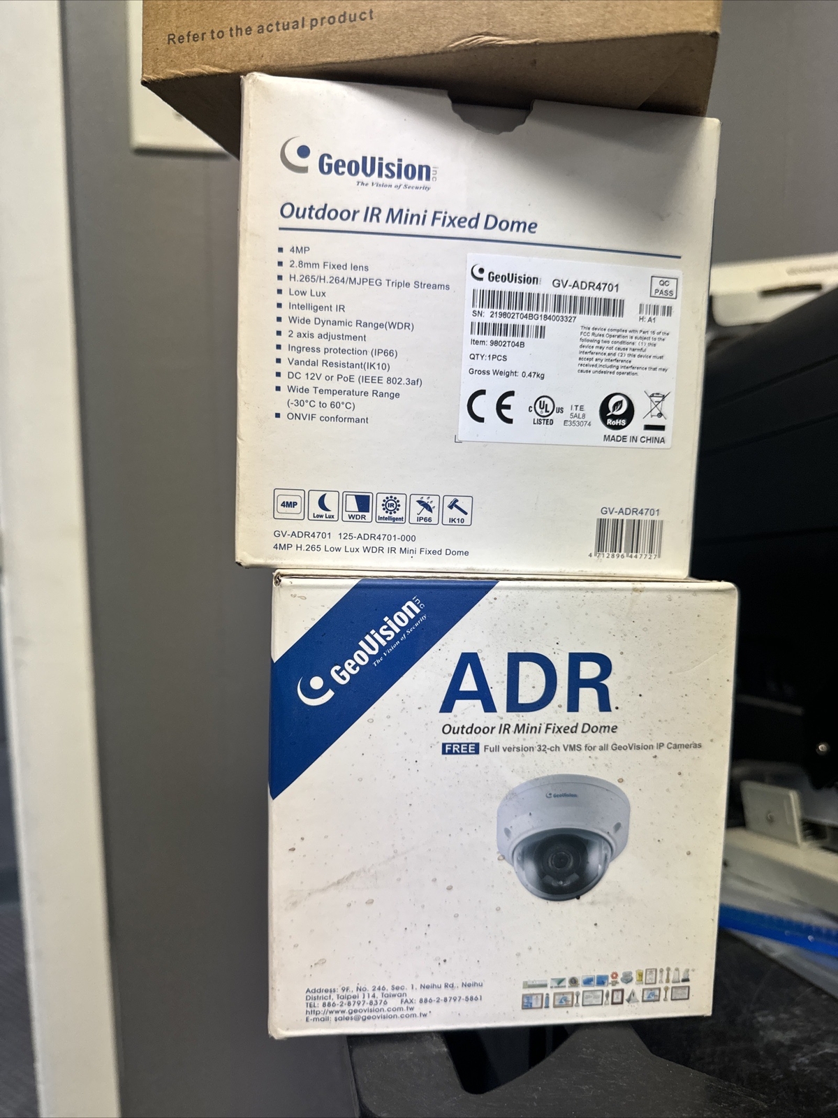 geovision camera GV-ADR4701