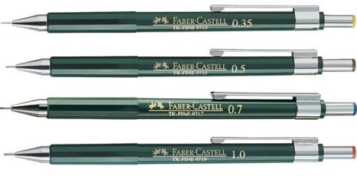 FABER-CASTELL TK-FINE TECHNICAL DRAWING PENCIL & or LEADS 0.35,0.5,0.7 & 1.0 mm - Photo 1/23