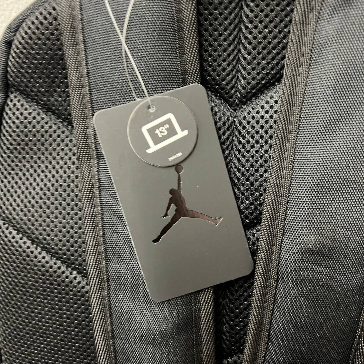 Nike Jordan 23 Jumpman Retro Backpack Jersey Logo Cement Bred Red