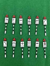 Replica Minic Motorways Road Signs - Warning (Pre-Worboys) Signs