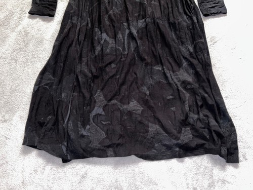 Rundholz Black Label Black Long Sleeve Avant Garde Maxi Dress Size M - Picture 3 of 14